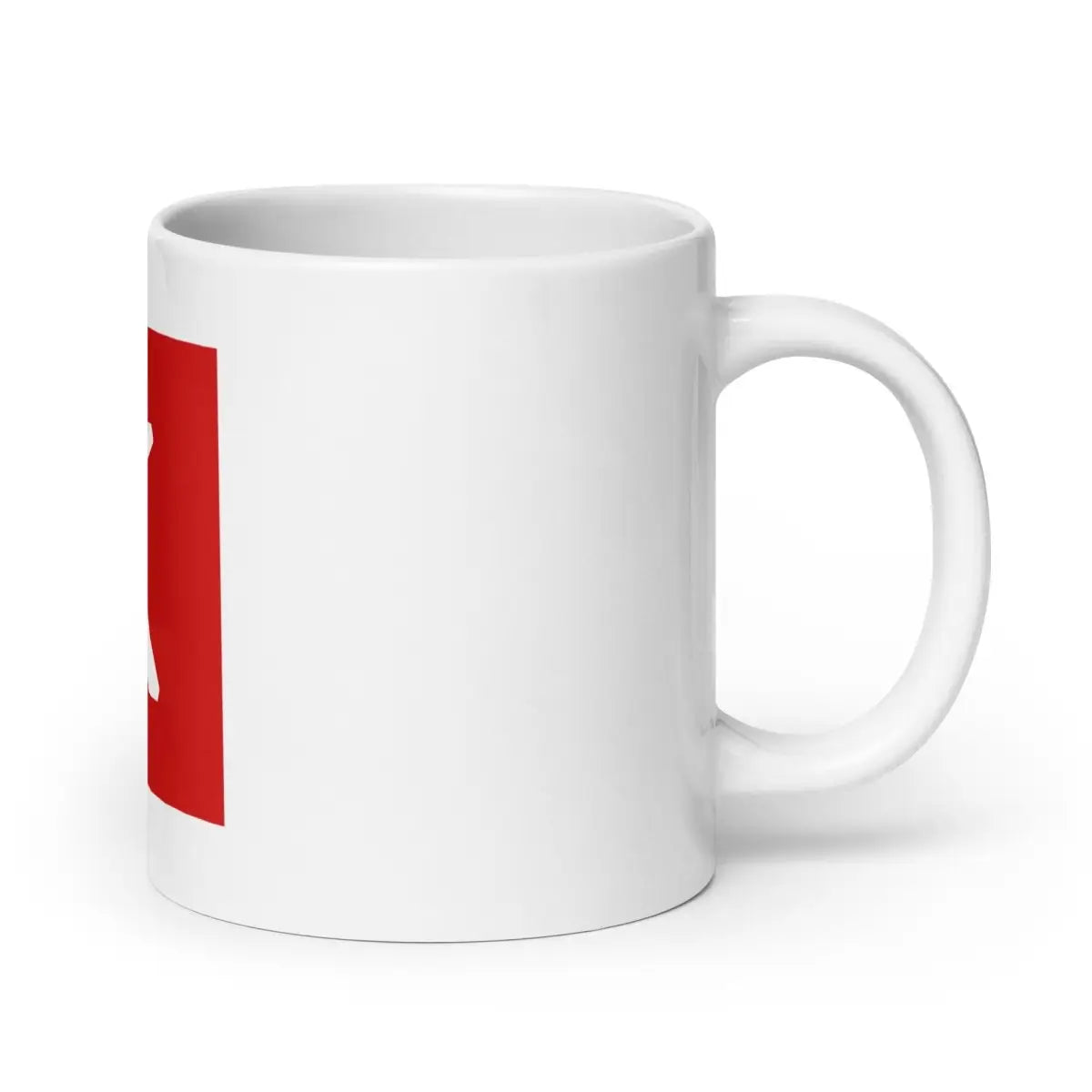 Keras Icon White Glossy Mug