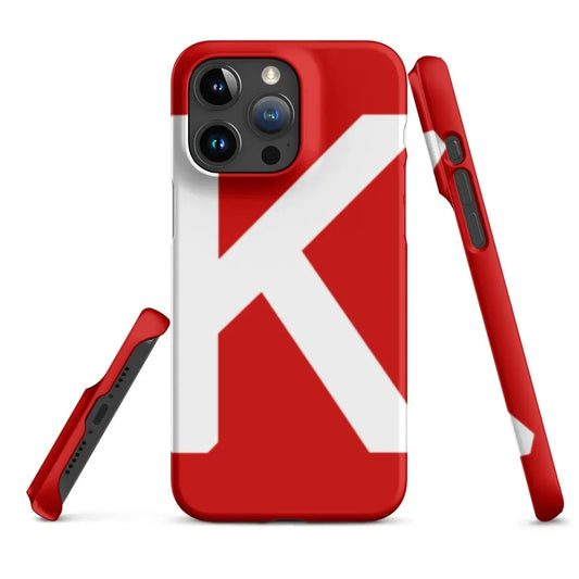 Keras Large Icon Snap Case for iPhone® - iPhone 15 Pro Max