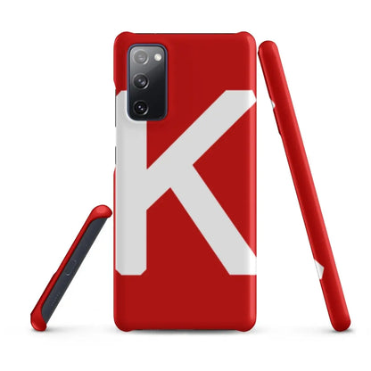 Keras Large Icon Snap Case for Samsung® - Samsung Galaxy S20 FE