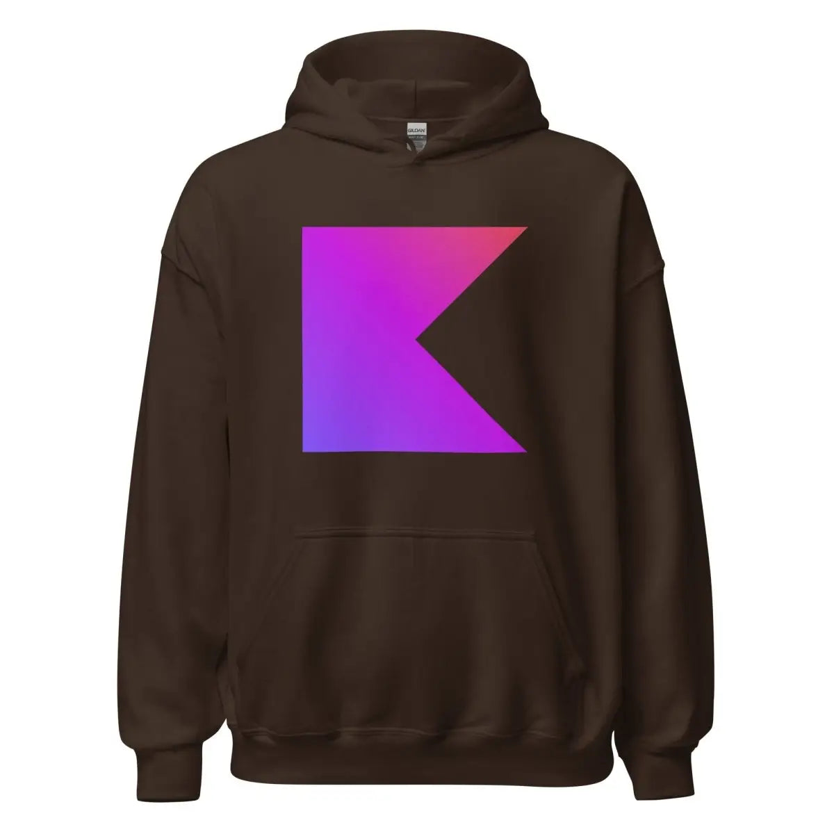 Kotlin Icon Hoodie (unisex) - Dark Chocolate / M