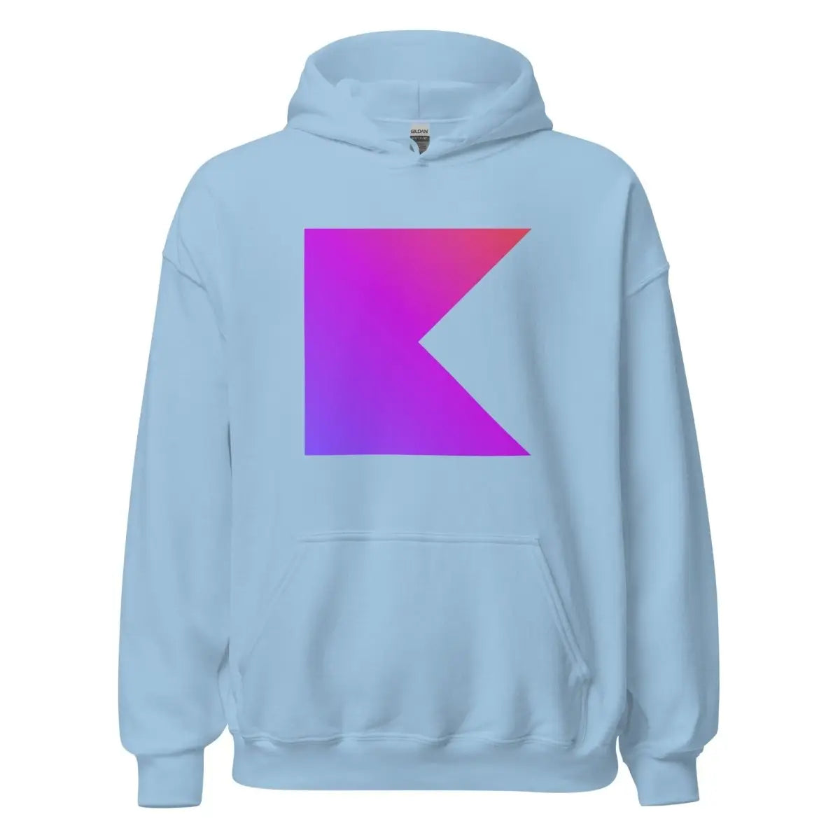 Kotlin Icon Hoodie (unisex) - Light Blue / M