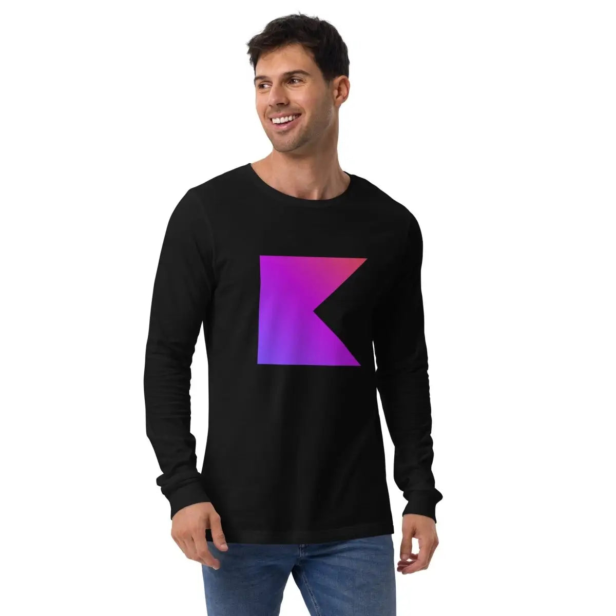 Kotlin Icon Long Sleeve T-Shirt (unisex)