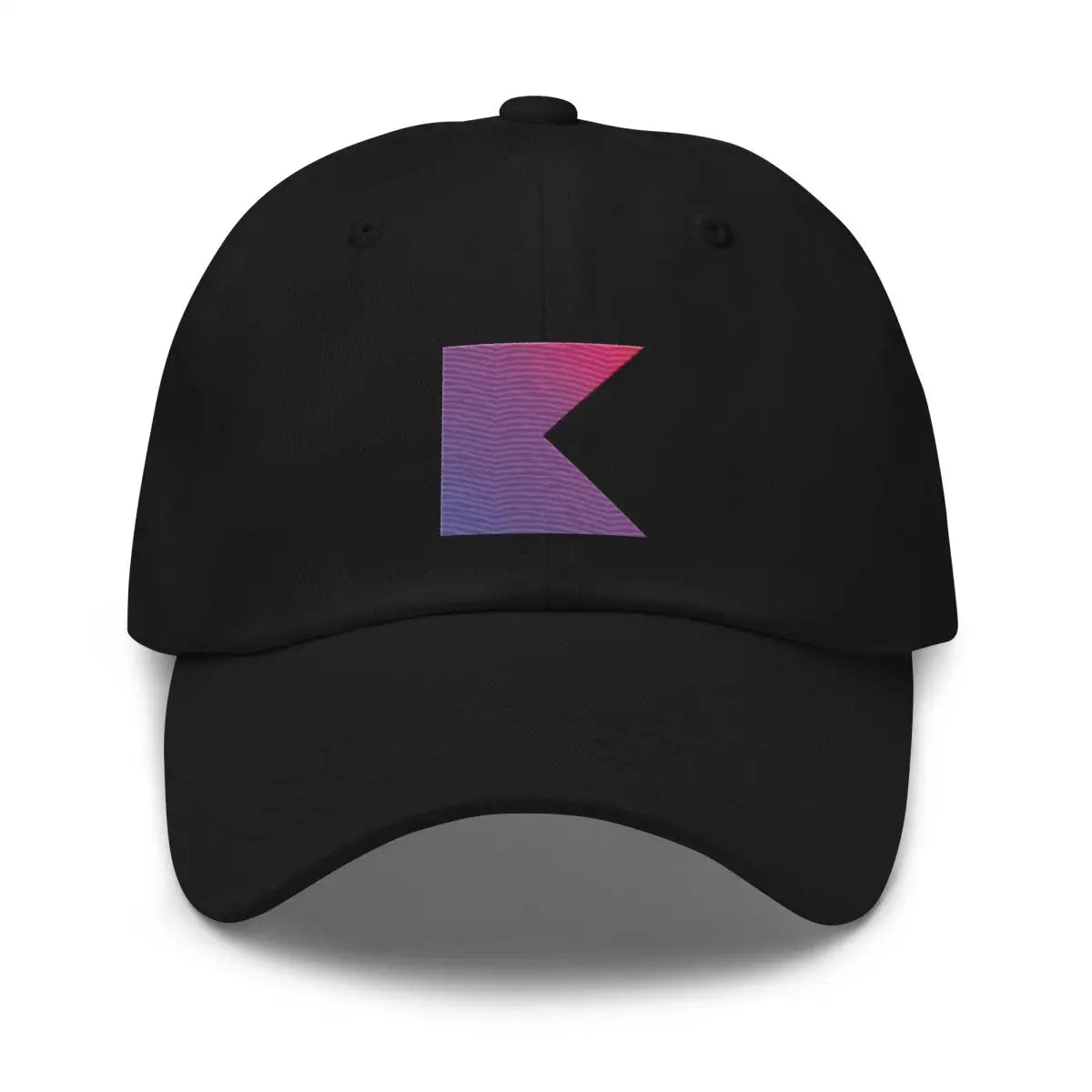 Kotlin Icon True-Color Embroidered Cap - Black