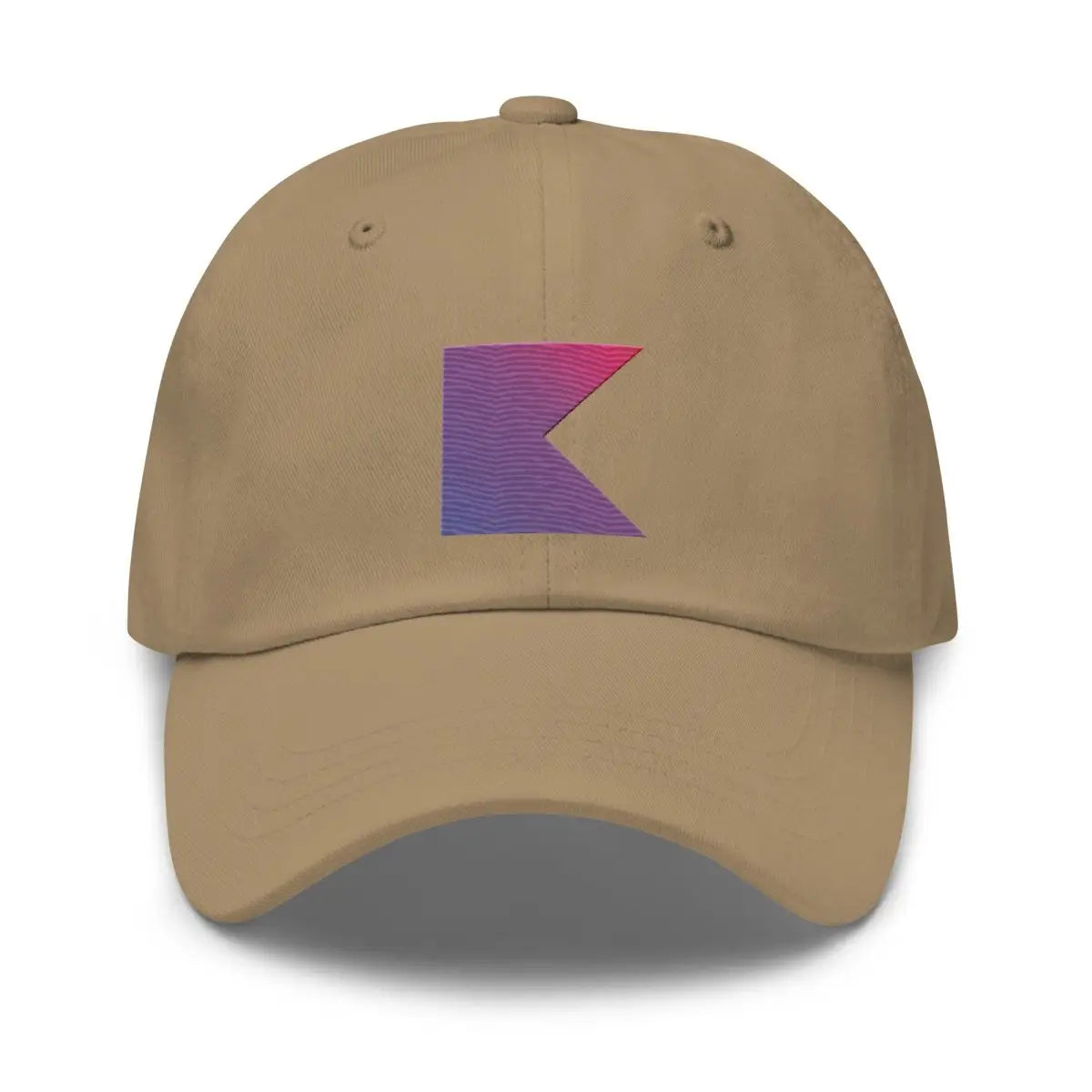 Kotlin Icon True-Color Embroidered Cap - Khaki