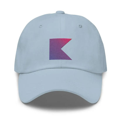 Kotlin Icon True-Color Embroidered Cap - Light Blue