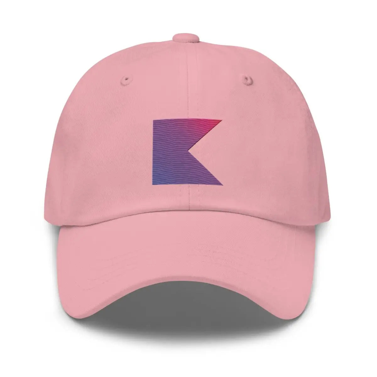 Kotlin Icon True-Color Embroidered Cap - Pink