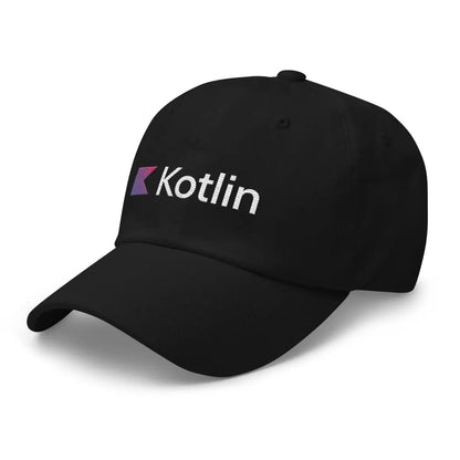 Kotlin Logo True-Color Embroidered Cap