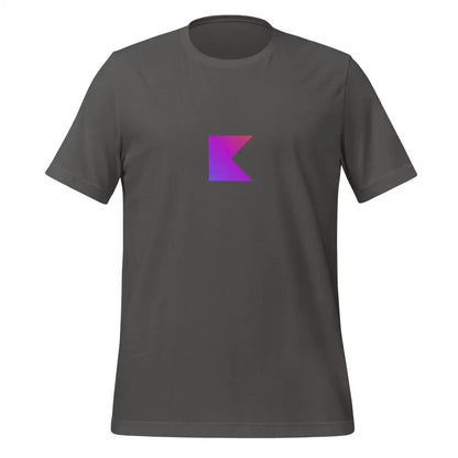 Kotlin Tiny Icon T-Shirt (unisex) - Asphalt / M