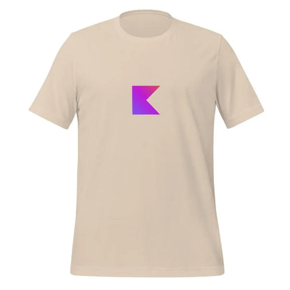 Kotlin Tiny Icon T-Shirt (unisex) - Soft Cream / M