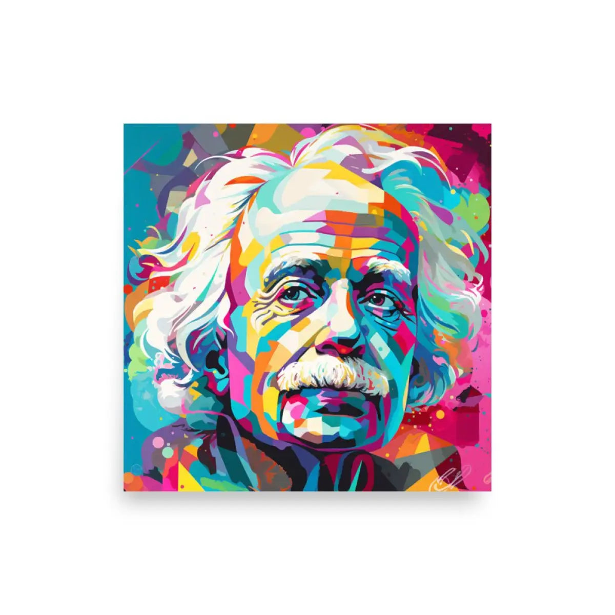 Legend Albert Einstein Poster 4 - 10″×10″