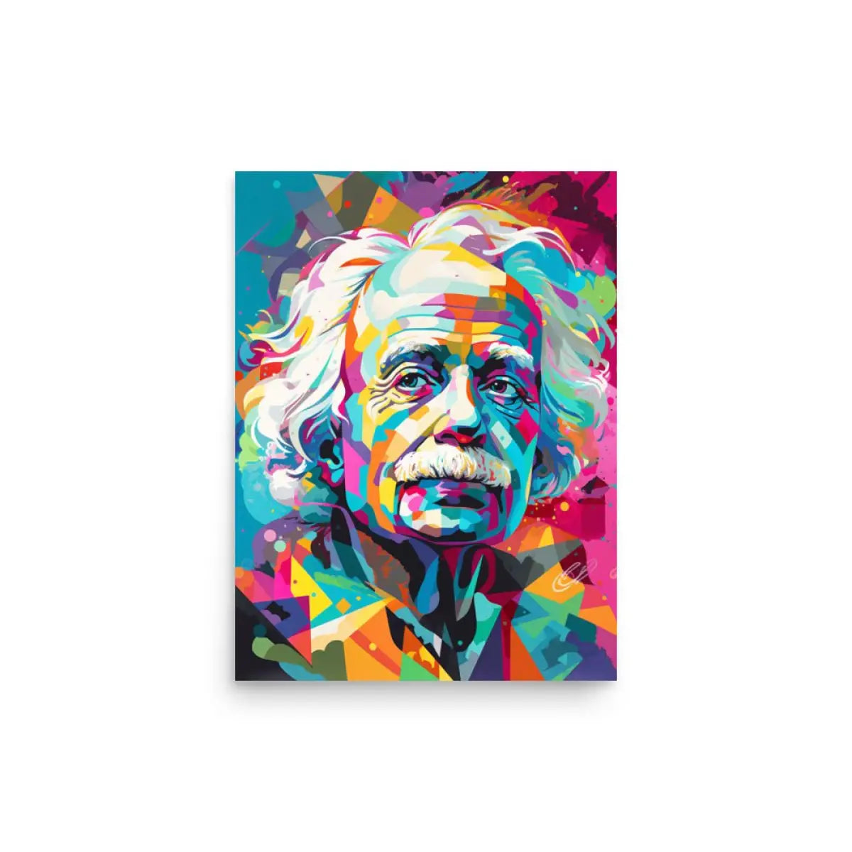 Legend Albert Einstein Poster 4 - 12″×16″