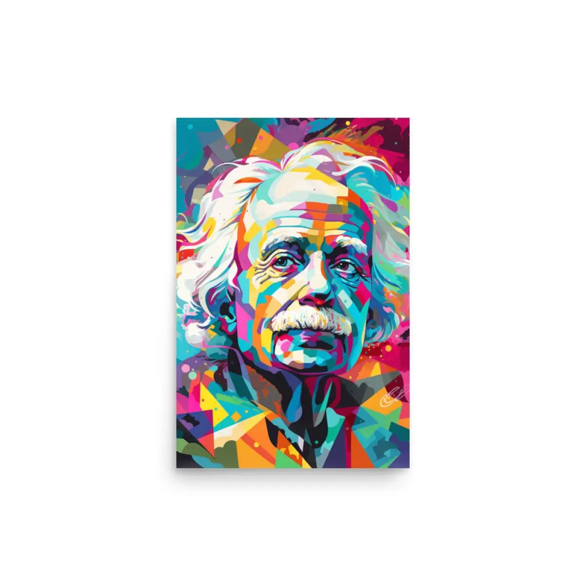 Legend Albert Einstein Poster 4 - 12″×18″