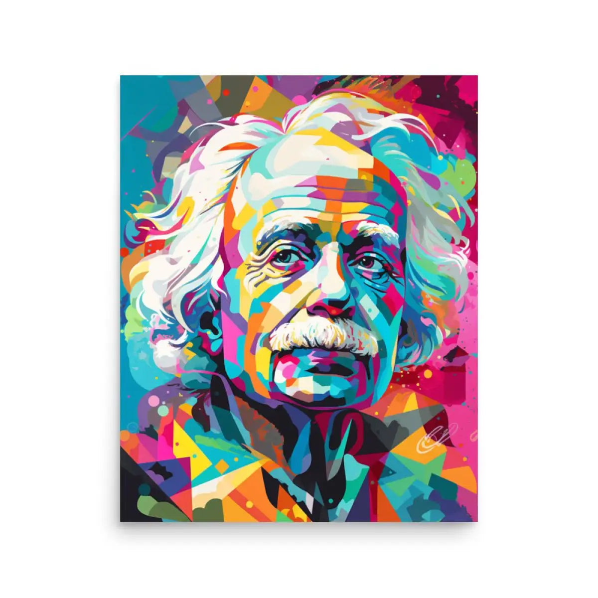 Legend Albert Einstein Poster 4 - 16″×20″