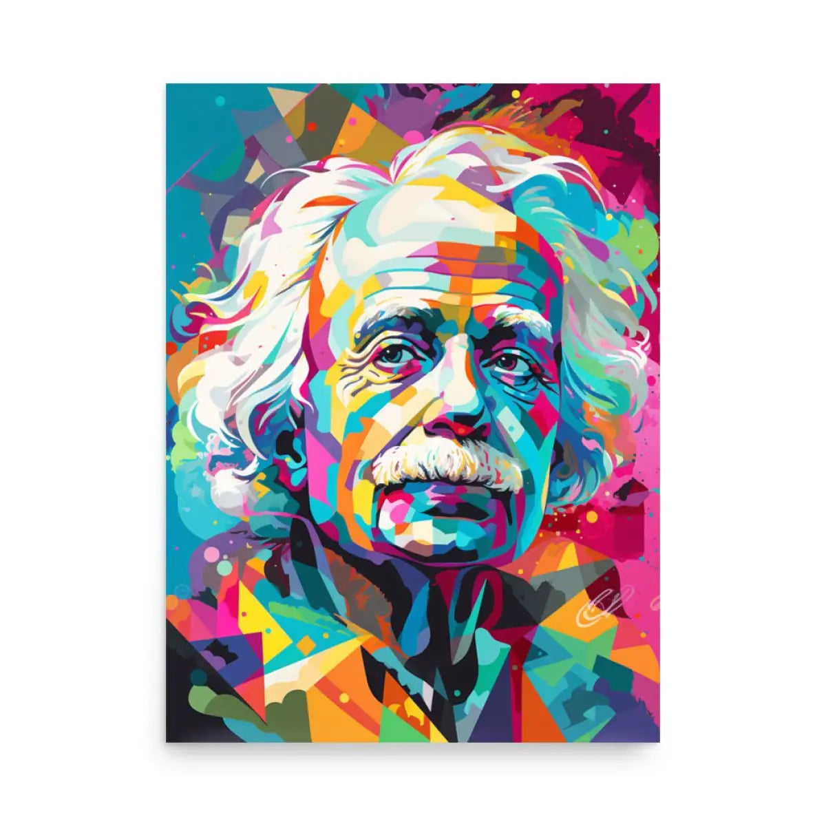 Legend Albert Einstein Poster 4 - 18″×24″