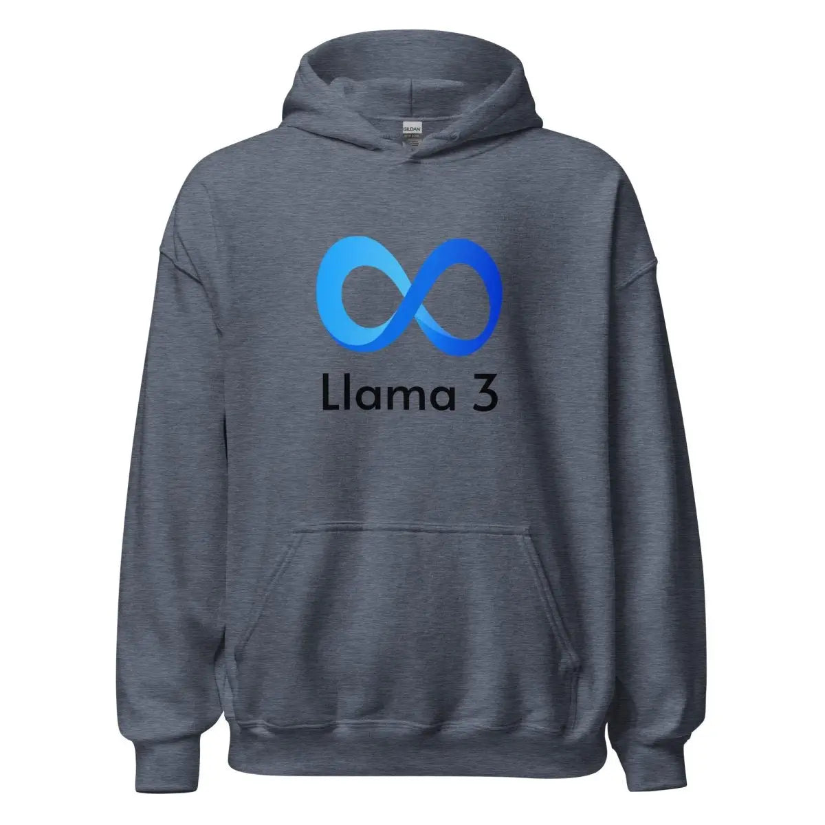 Llama 3 Hoodie 2 (unisex) - Heather Sport Dark Navy / M