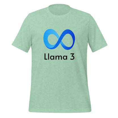 Llama 3 T-Shirt 2 (unisex) - Heather Prism Mint / M