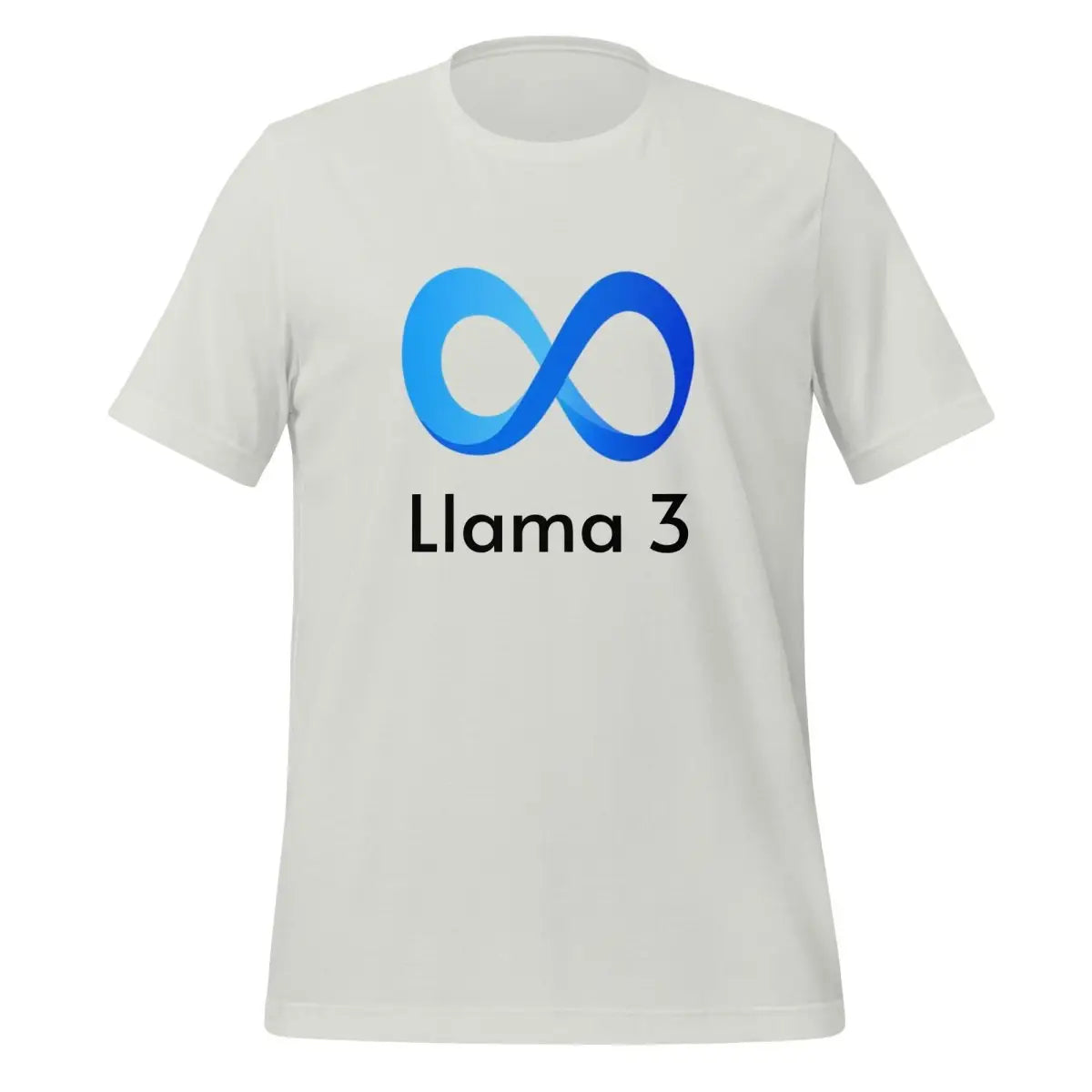 Llama 3 T-Shirt 2 (unisex) - Silver / M