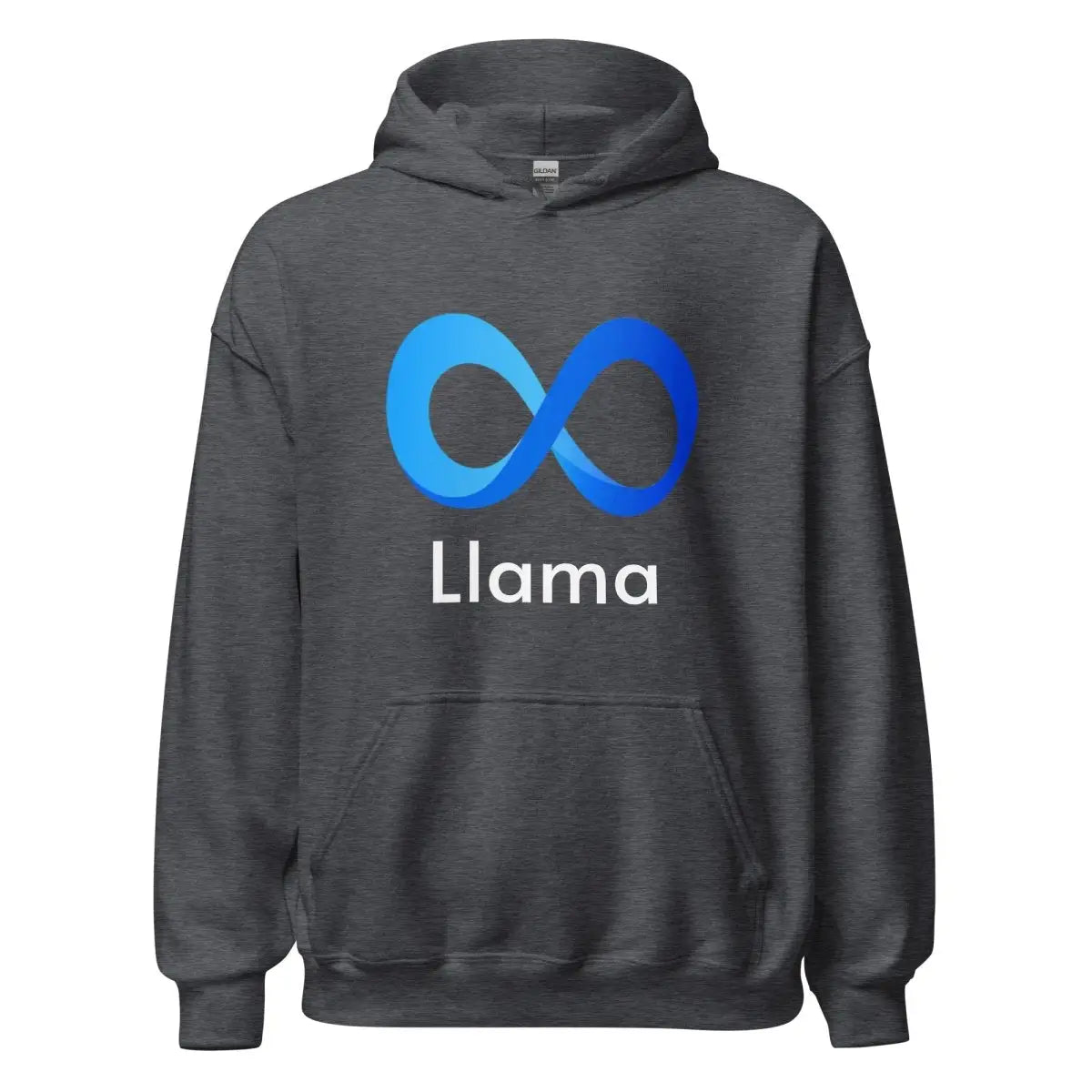 Llama Hoodie (unisex) - Dark Heather / M