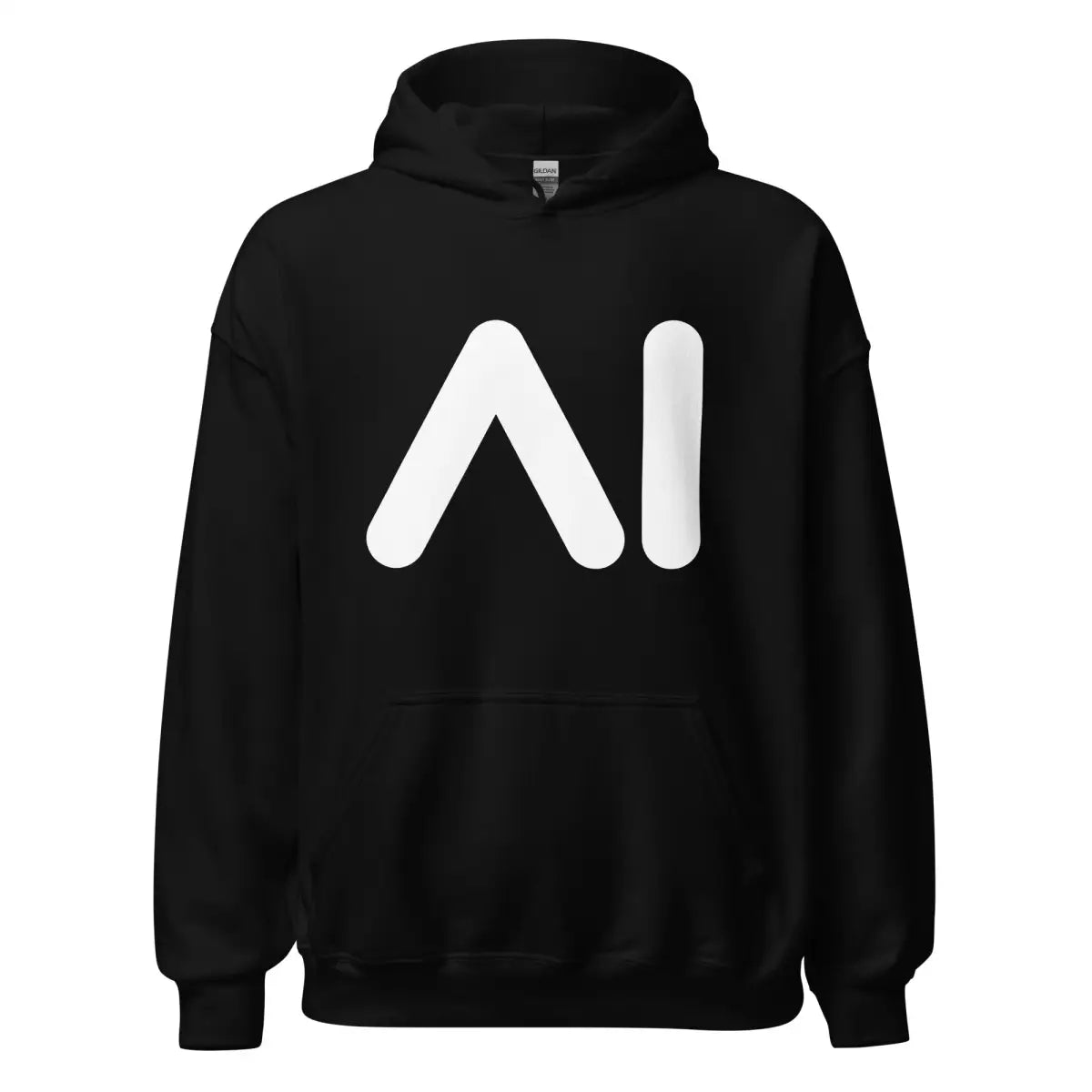 AI Logo Hoodie (unisex) - Black / M