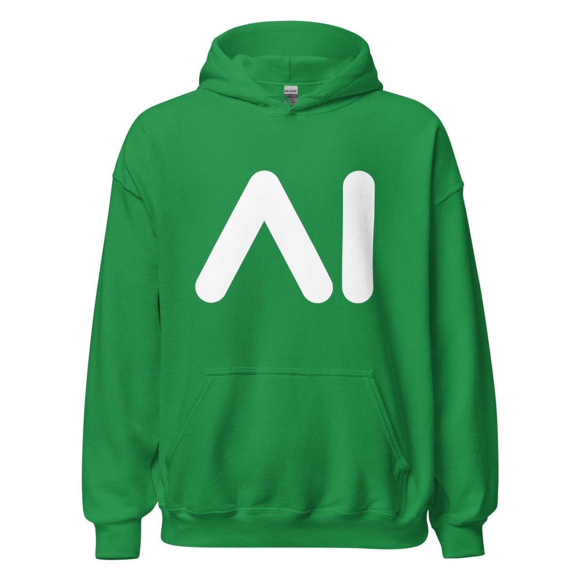 AI Logo Hoodie (unisex) - Irish Green - AI Store