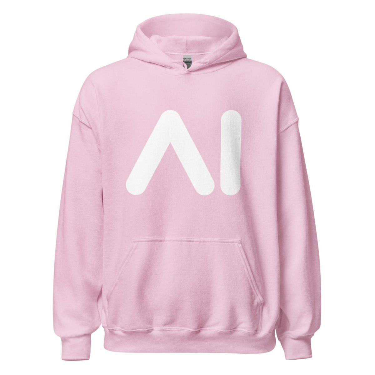 AI Logo Hoodie (unisex) - Light Pink - AI Store