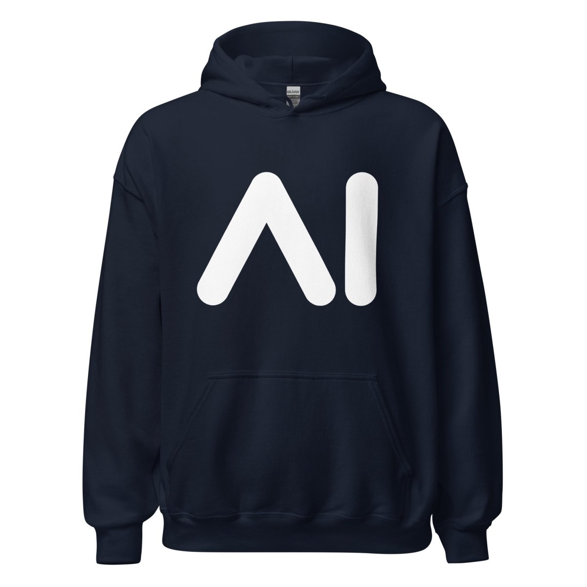 AI Logo Hoodie (unisex) - Navy - AI Store
