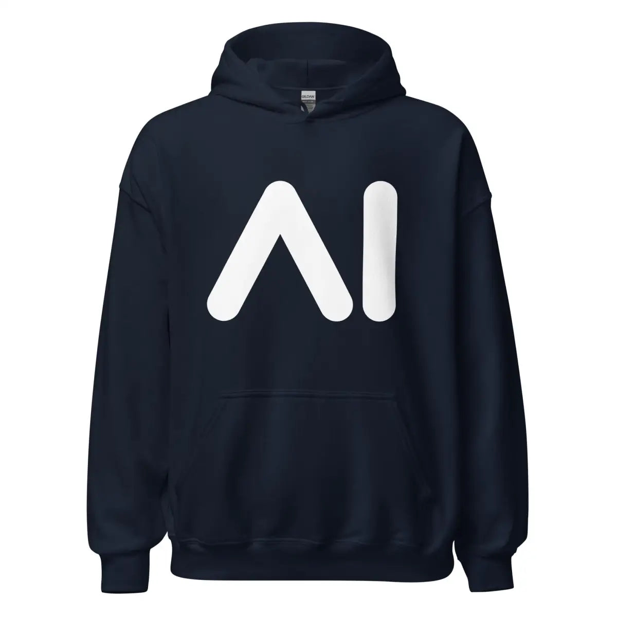 AI Logo Hoodie (unisex) - Navy / M