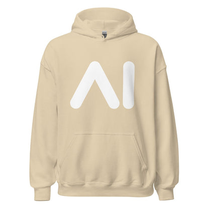 AI Logo Hoodie (unisex) - Sand - AI Store