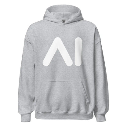 AI Logo Hoodie (unisex) - Sport Grey / M