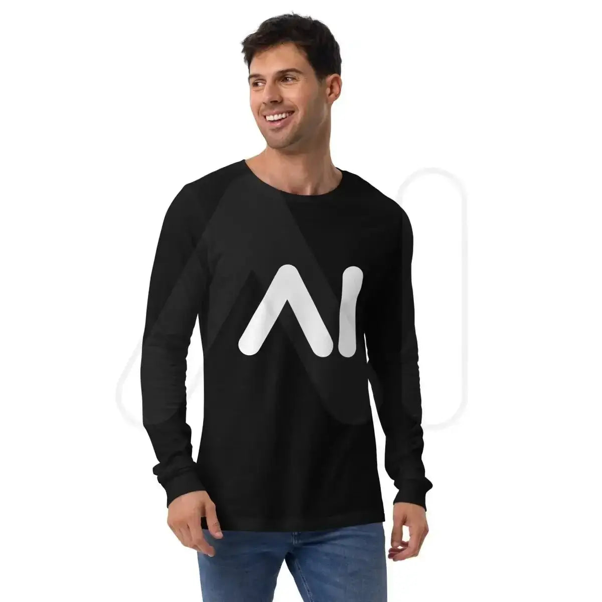 AI Logo Long Sleeve T-Shirt (unisex)