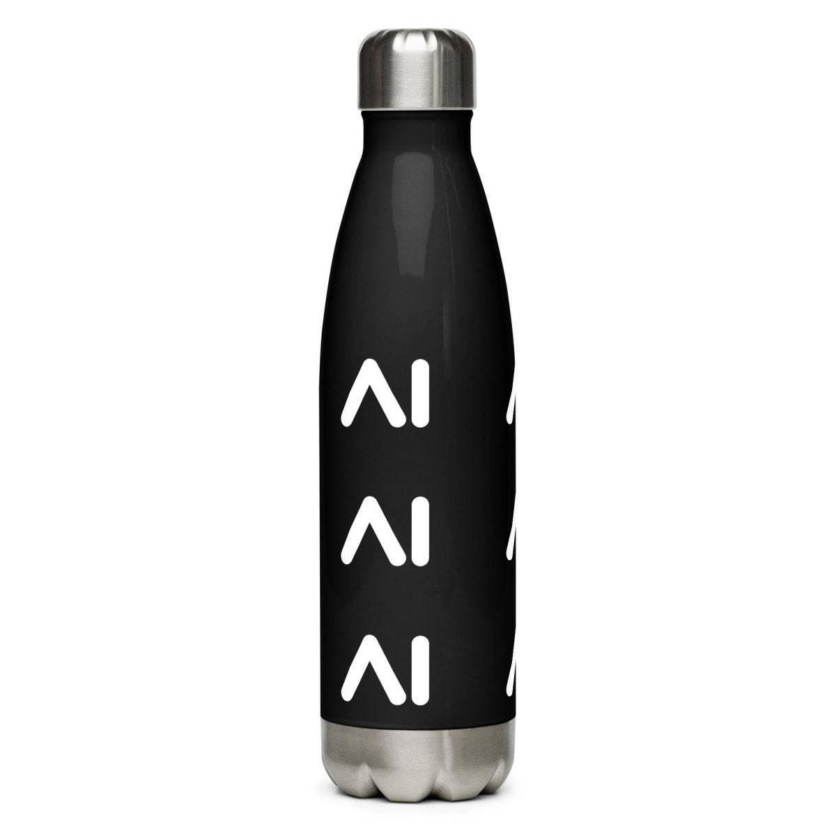 AI Logo Stainless Steel Water Bottle - AI Store