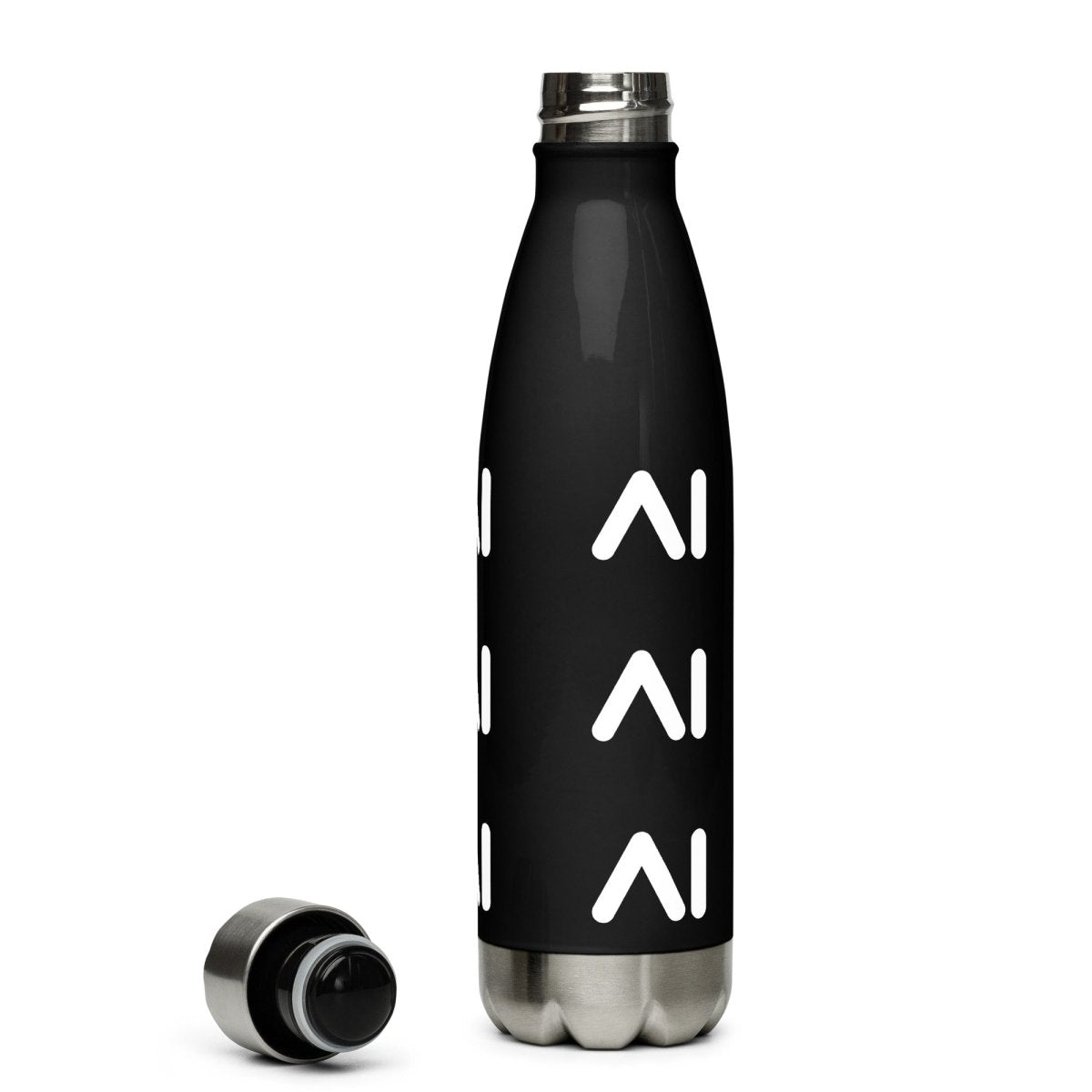 AI Logo Stainless Steel Water Bottle - AI Store