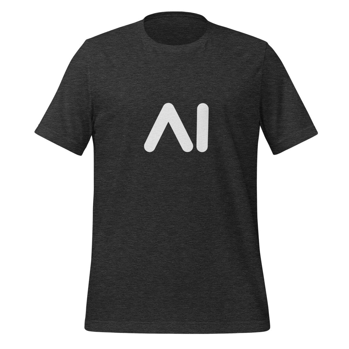 AI Logo T - Shirt 2 (unisex) - Dark Grey Heather - AI Store