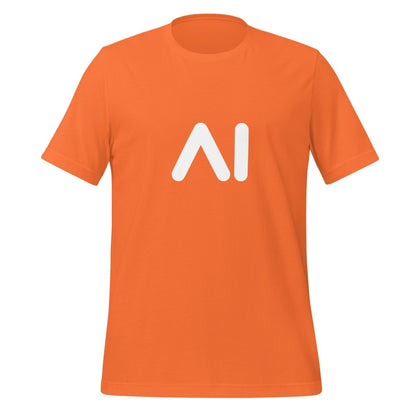 AI Logo T - Shirt 2 (unisex) - Orange - AI Store