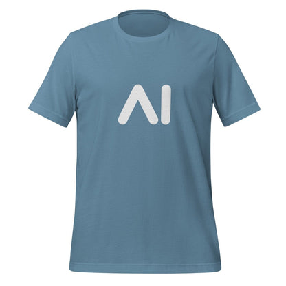 AI Logo T - Shirt 2 (unisex) - Steel Blue - AI Store
