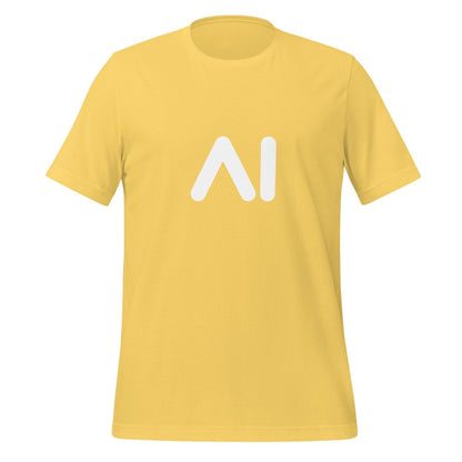 AI Logo T - Shirt 2 (unisex) - Yellow - AI Store
