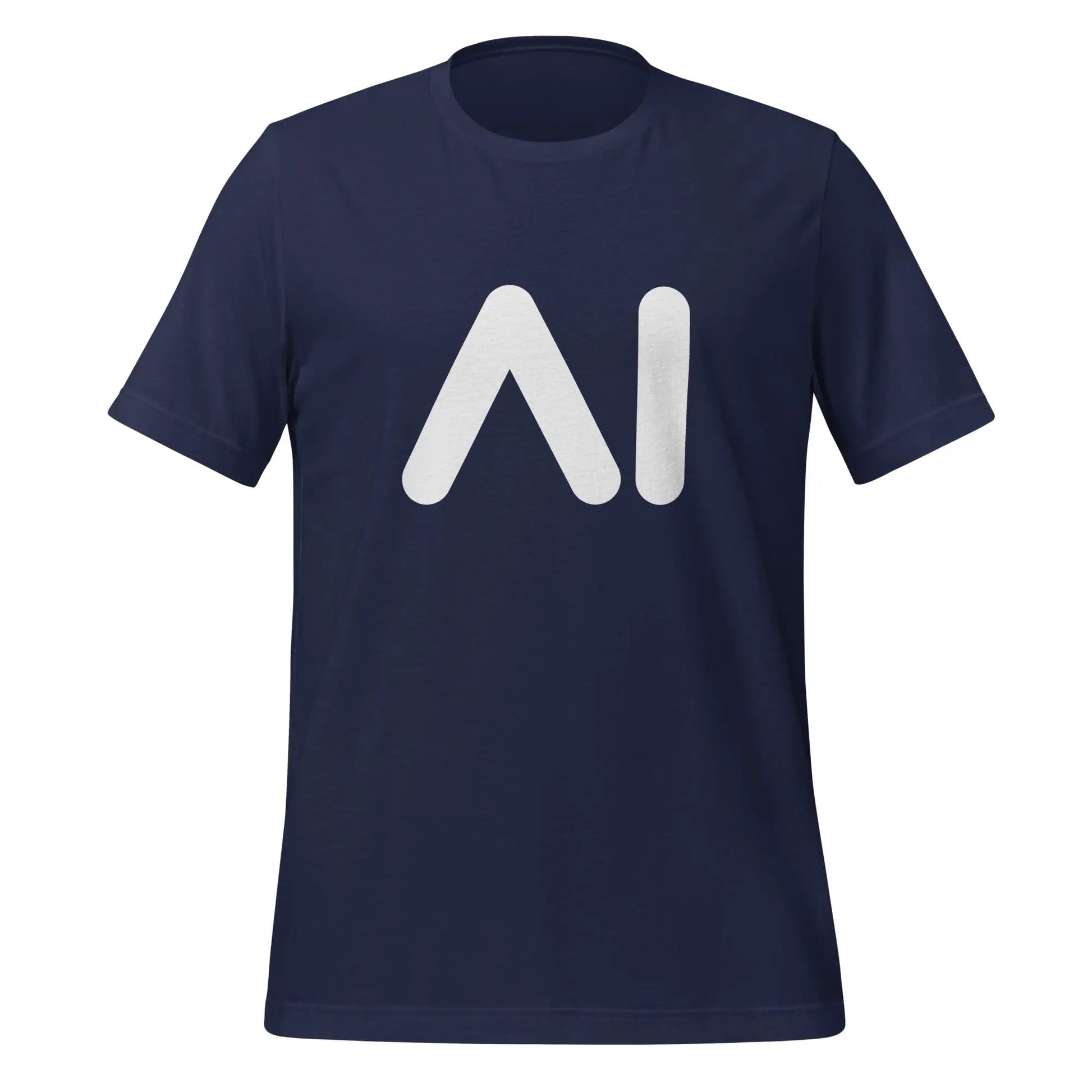 AI Logo T-Shirt (unisex) - Navy / M