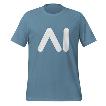 AI Logo T - Shirt (unisex) - Steel Blue - AI Store