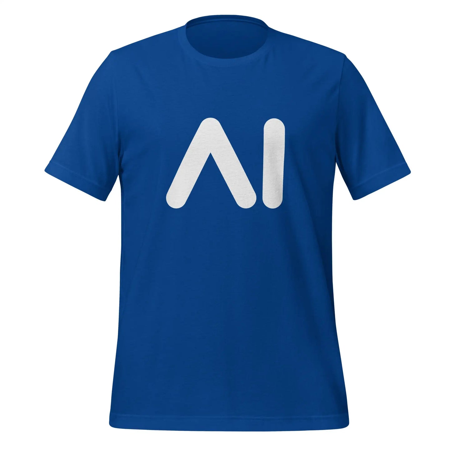 AI Logo T-Shirt (unisex) - True Royal / M