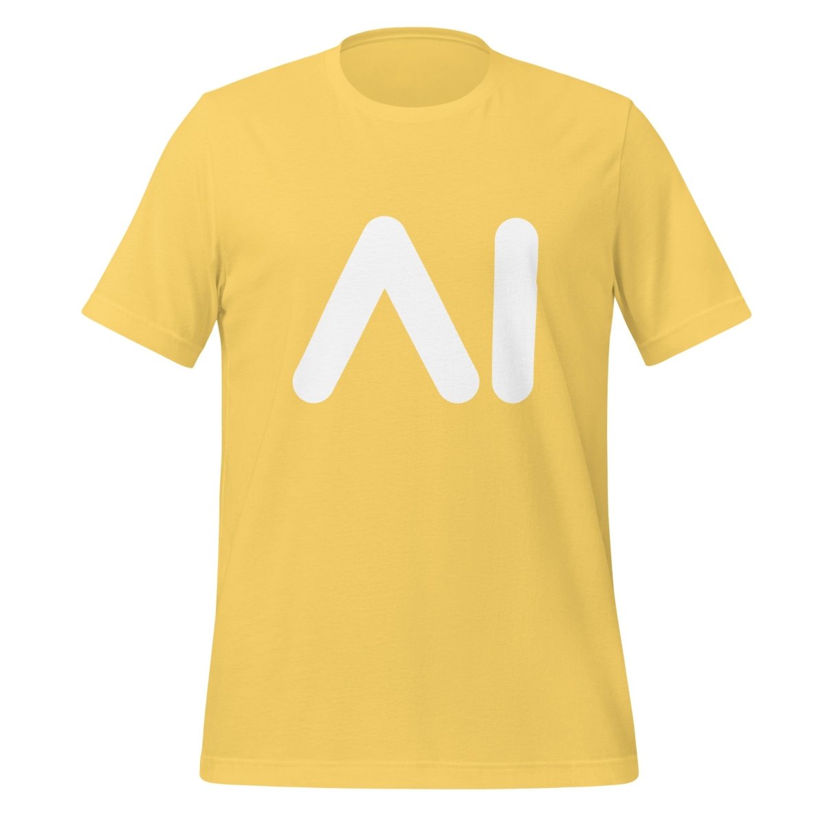 AI Logo T - Shirt (unisex) - Yellow - AI Store