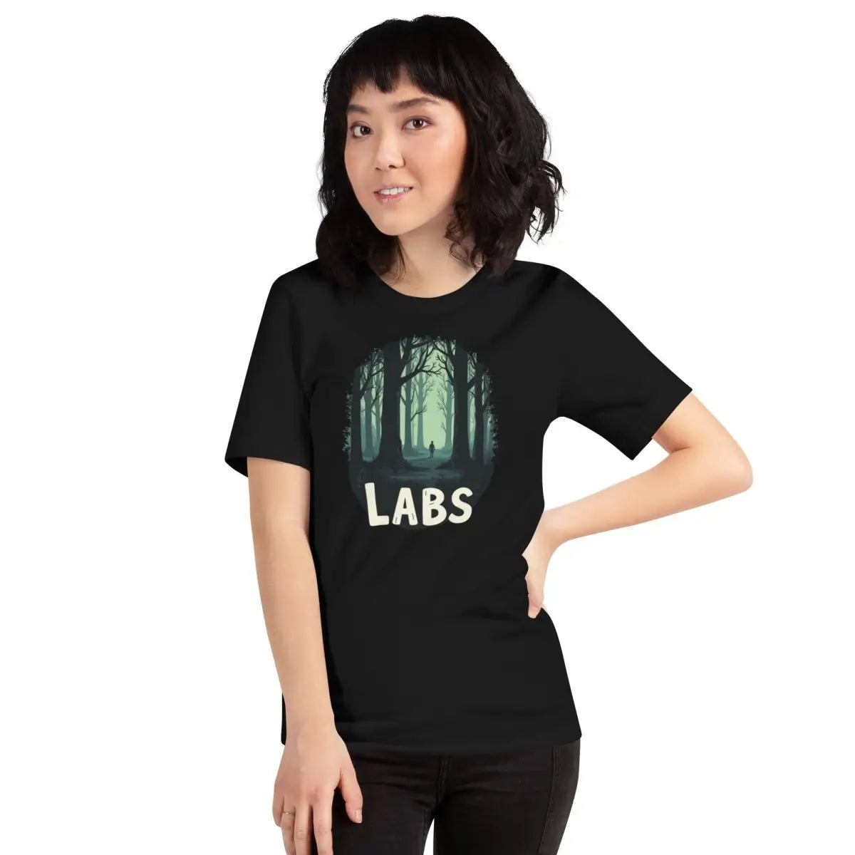 Lost in the Black Forest Labs T-Shirt (unisex)