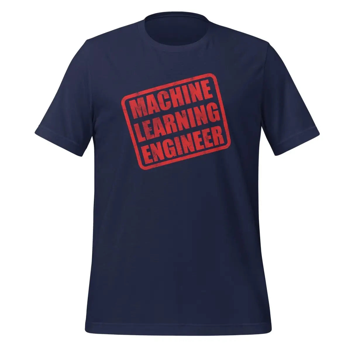 Machine Learning Engineer Stamp T-Shirt (unisex) - Navy / M