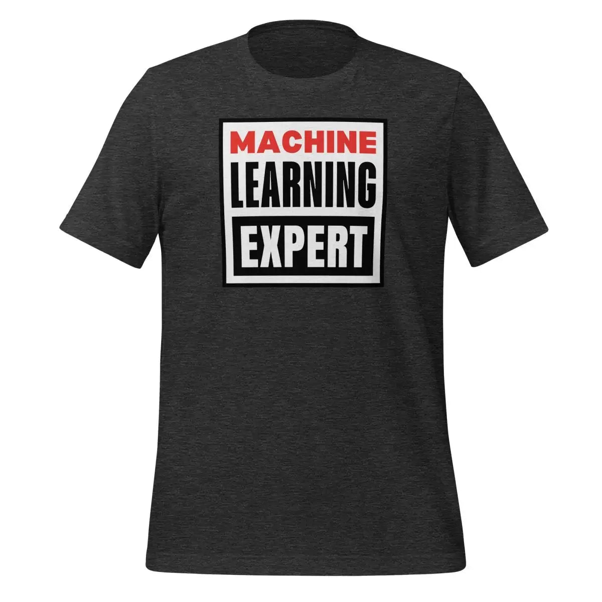 Machine Learning Expert Vision T-Shirt (unisex) - Dark Grey Heather / M