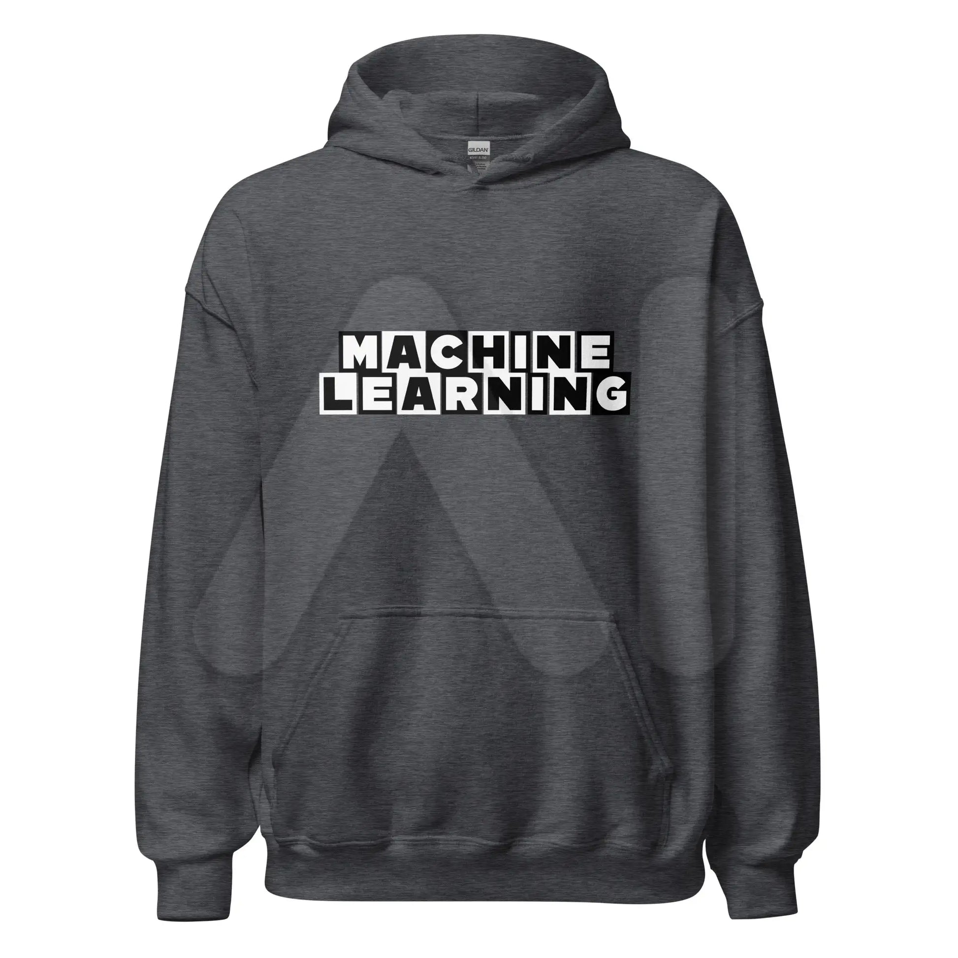 MACHINE LEARNING Network Hoodie (unisex) - Dark Heather / M