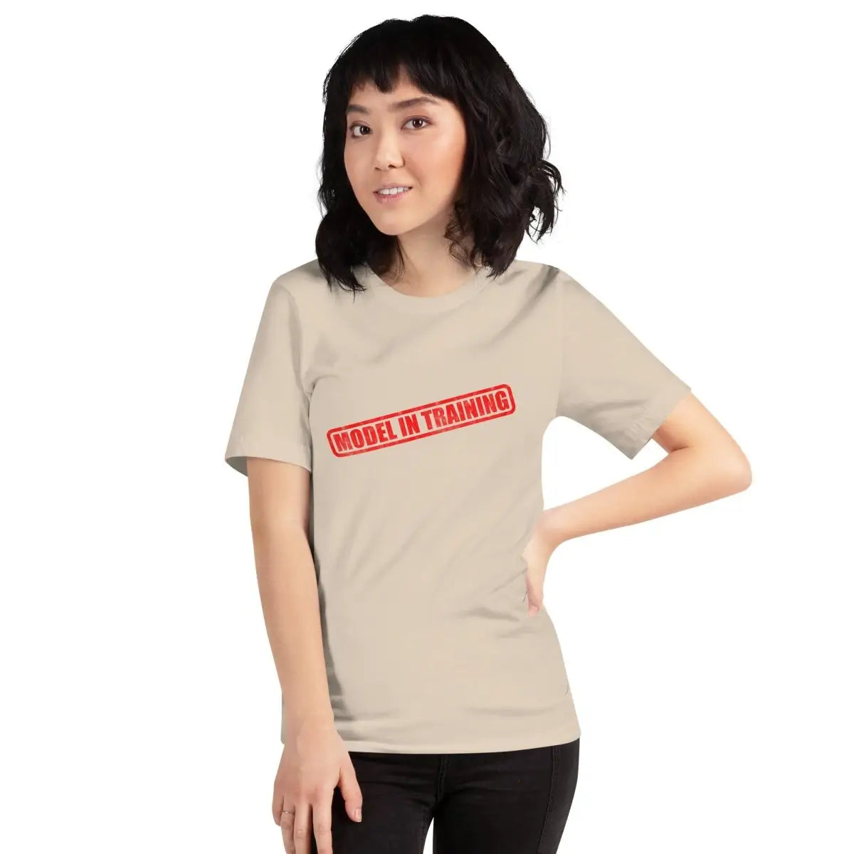 Model In Training Stamp T-Shirt (unisex)