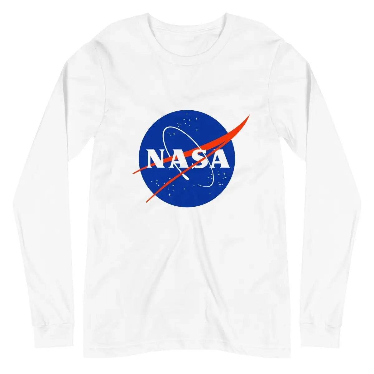 NASA Meatball Logo Long Sleeve T-Shirt (unisex) - White / M