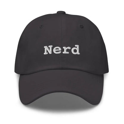 Nerd Cap - Dark Grey