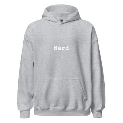 Nerd Hoodie (unisex) - Sport Grey / M