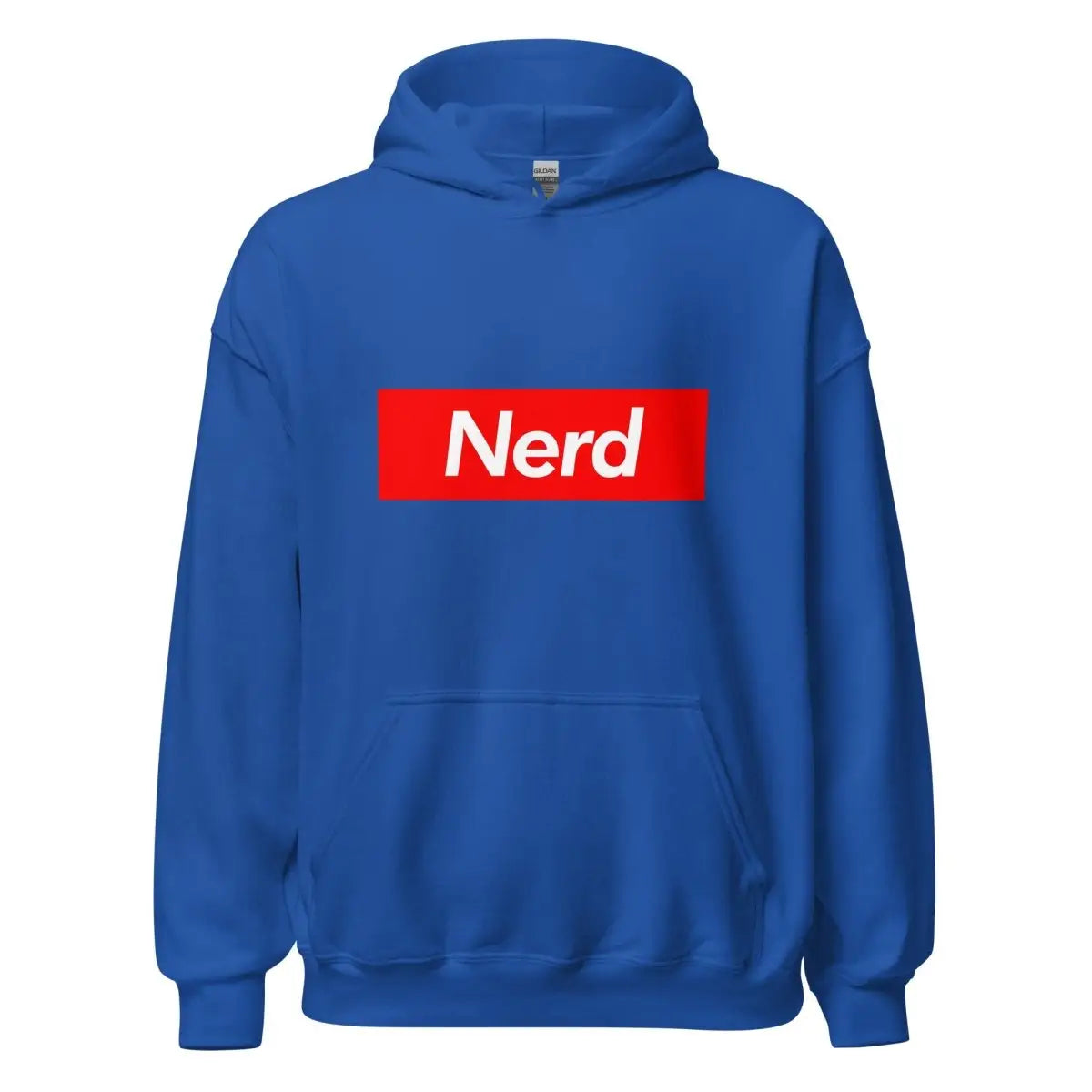 Nerd Sign Hoodie (unisex) - Royal / M