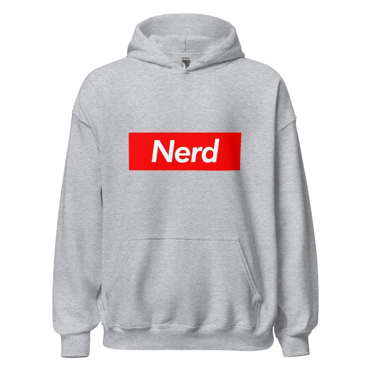 Nerd Sign Hoodie (unisex) - Sport Grey / M